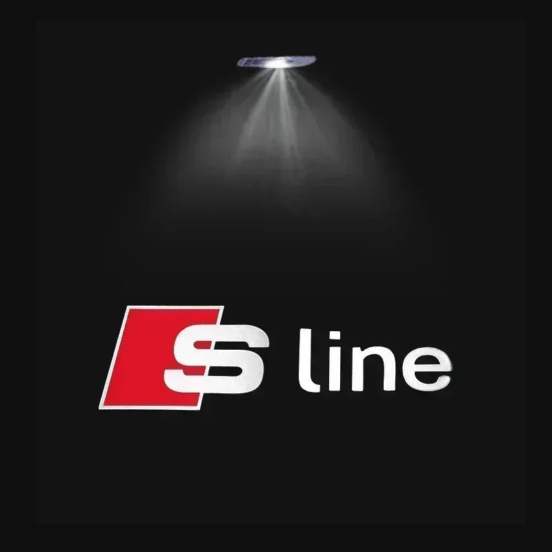 Lumières de Bienvenue LED Logo Audi HD