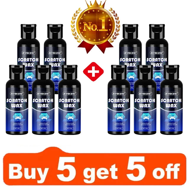 Cire réparatrice anti-rayures
