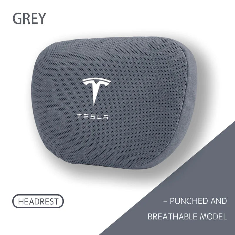 Appui-tête et coussin lombaire pour Tesla