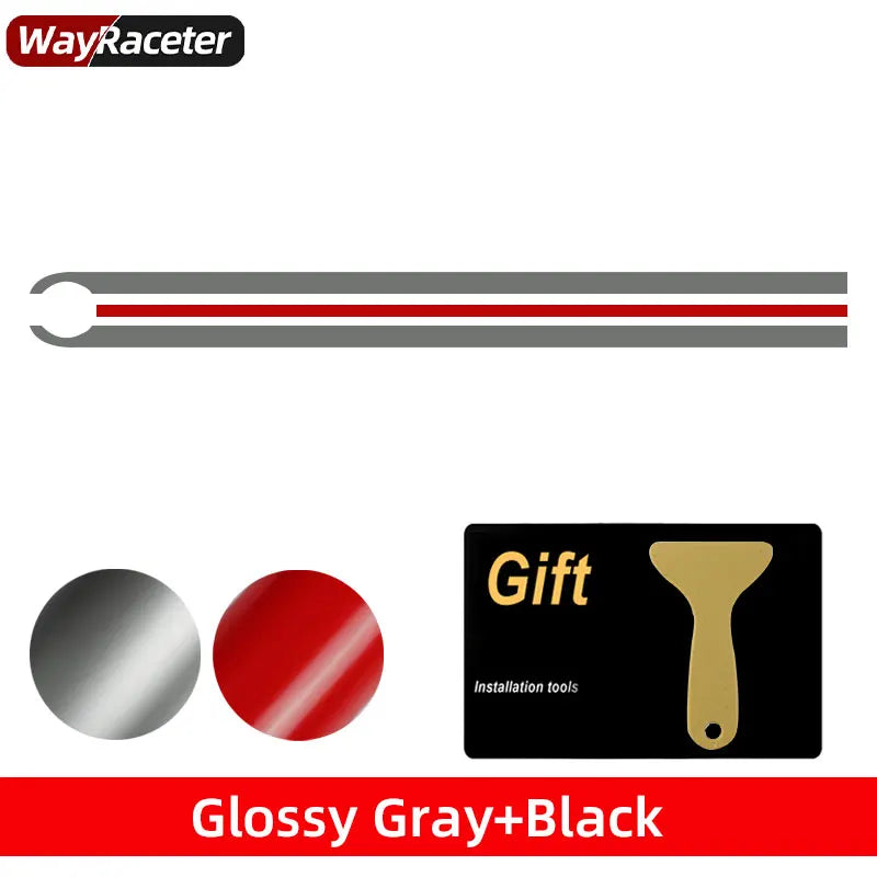 Bande adhésive capot décorative pour BMW