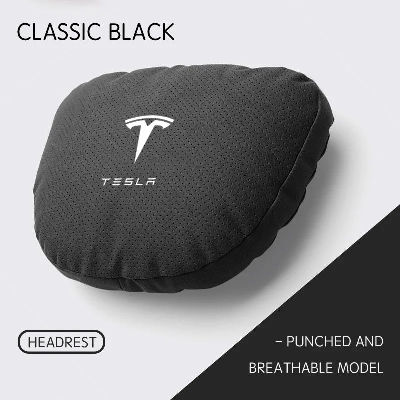 Appui-tête et coussin lombaire pour Tesla