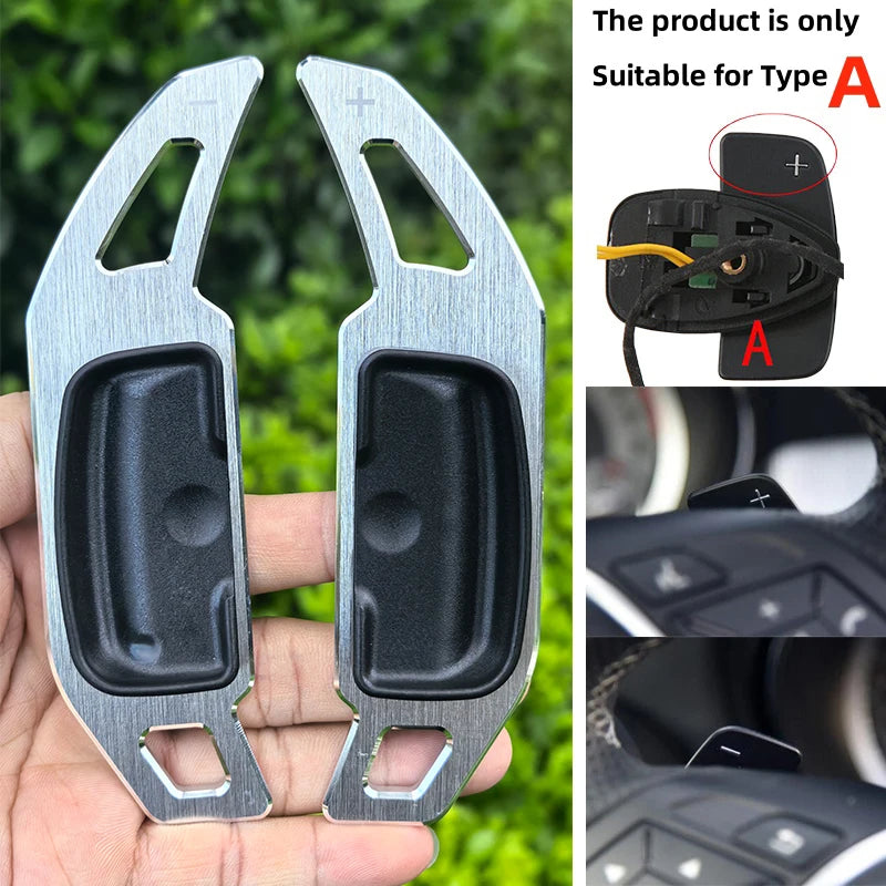 Palette de changement de vitesse en alliage pour Mercedes Benz