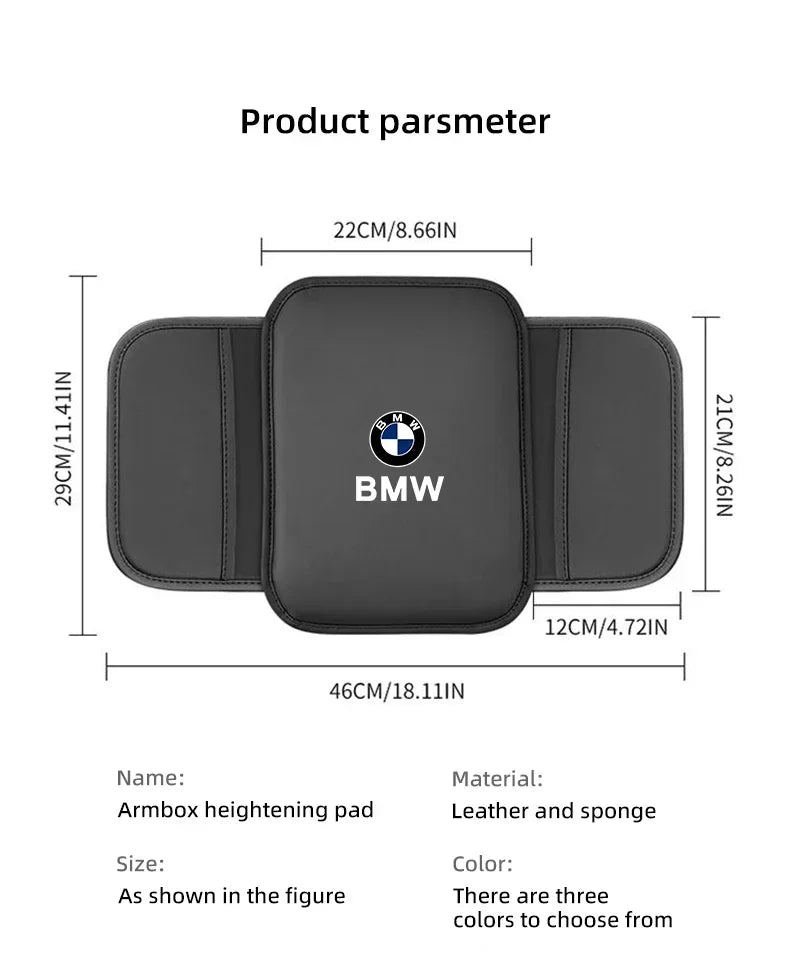 Couvre accoudoir central en cuir pour BMW – Protection et confort