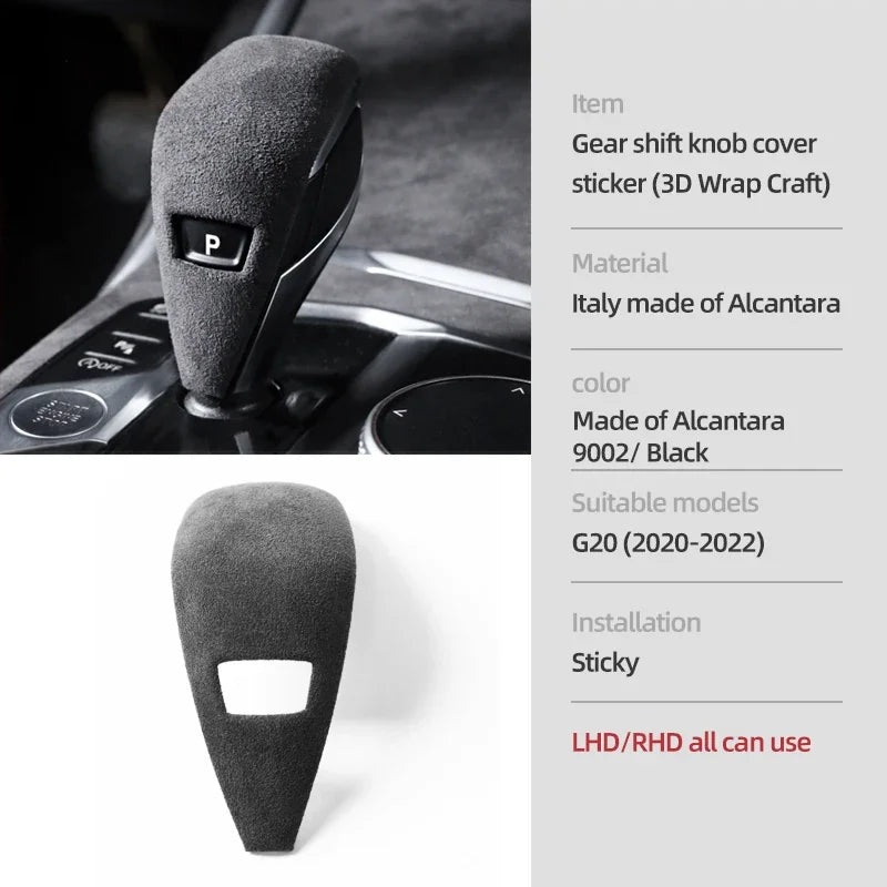 Cache Alcantara BMW G20/G28/G23