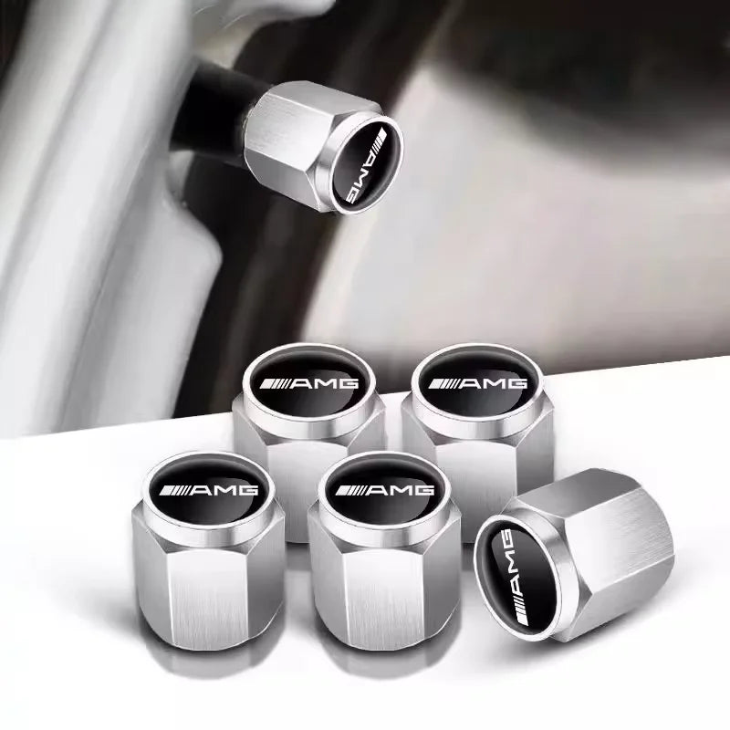 Ensemble de 5 capuchons de valve de pneu pour Mercedes-Benz