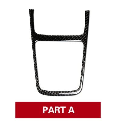 Center Storage Box Panel Trim Ashtray Cover Stickers for Mercedes Benz