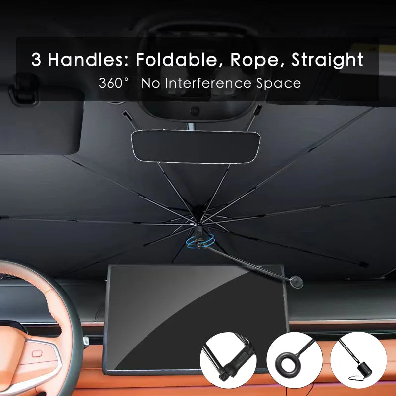 Pare-Soleil Pliable de Pare-Brise pour Voiture