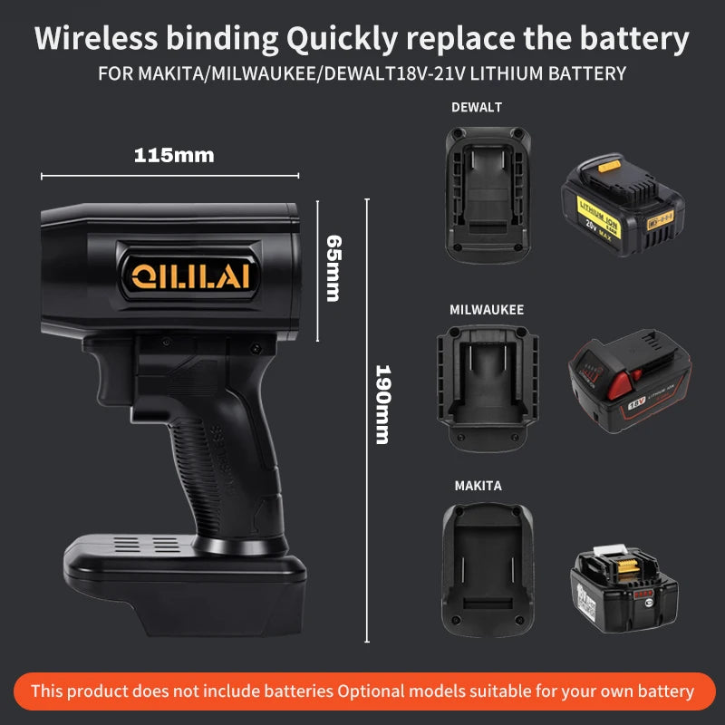 Souffleur turbo portable