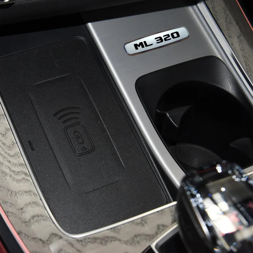 Emblème métallique autocollant pour siège Mercedes-Benz