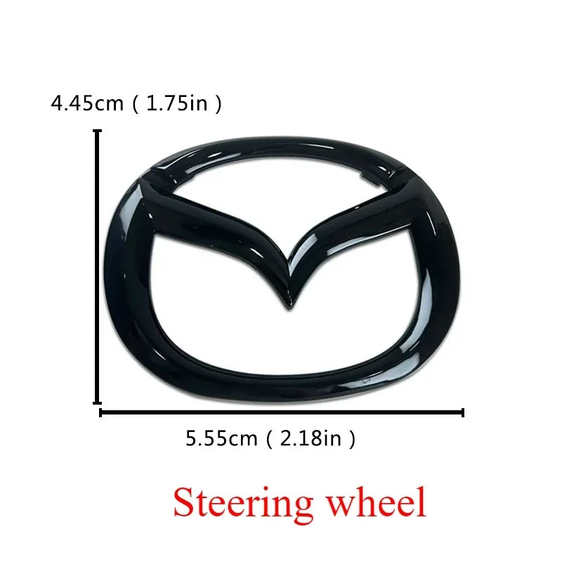 Emblème avant en plastique 3D pour Mazda 5