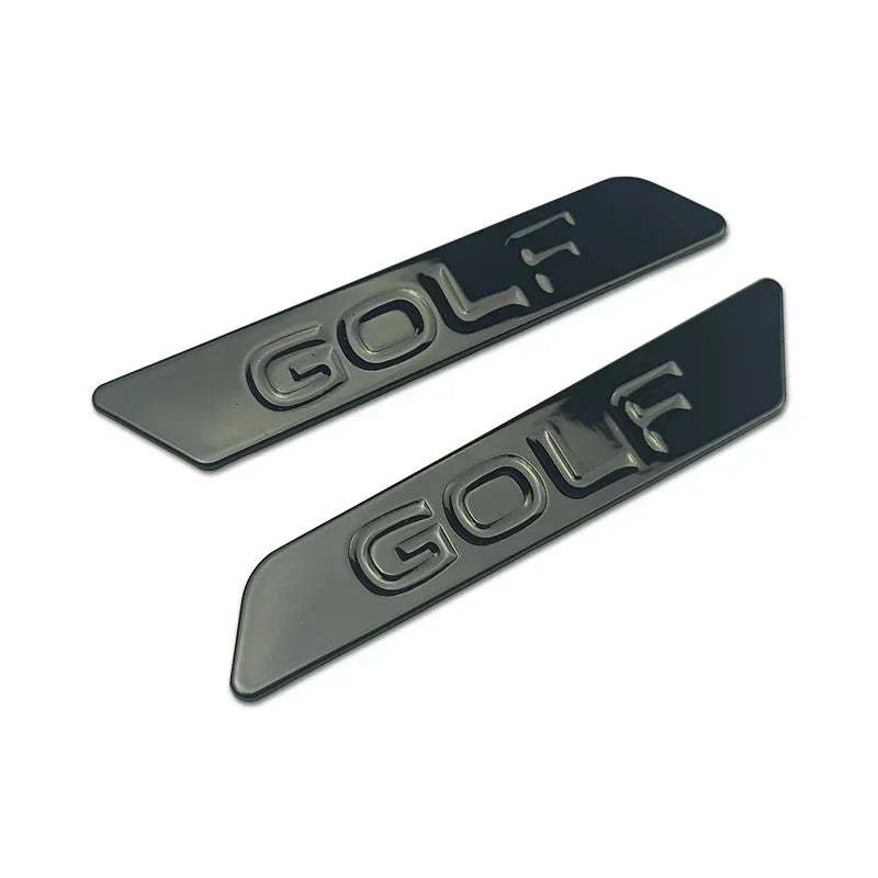 Stickers logo Golf pour poignée de réglage de siège Volkswagen