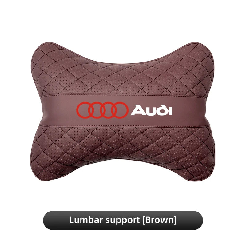 Coussin de soutien tête et lombaire pour siège de voiture compatible Audi