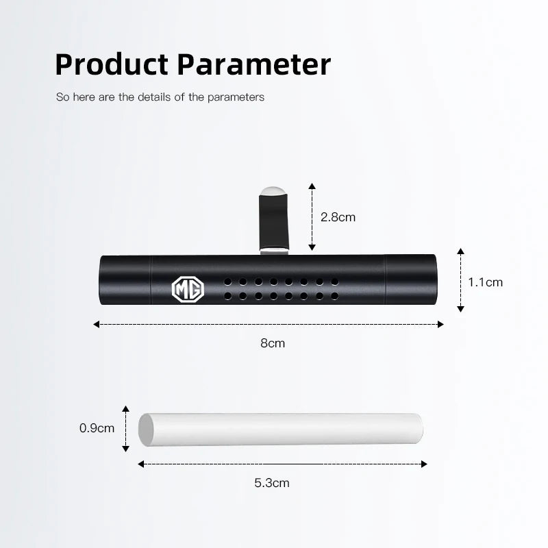 Diffuseur de parfum pour voiture -  pince de ventilation