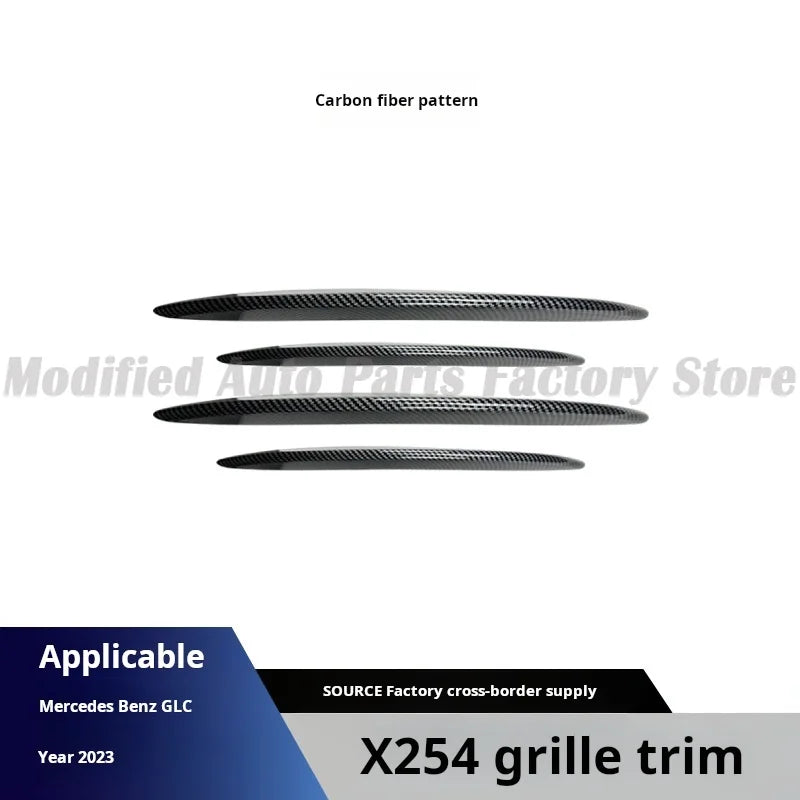 Lame d’air décorative de calandre avant AMG pour Mercedes Benz