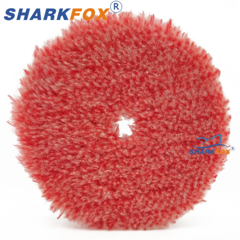 Sharkfox Tampons de Polissage en Laine 5"/6"