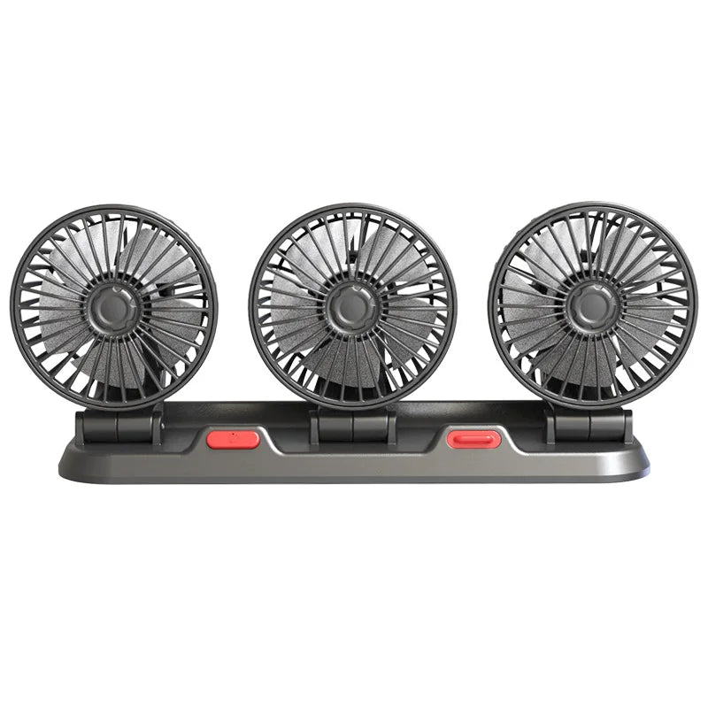 Ventilateur double tête pour voiture