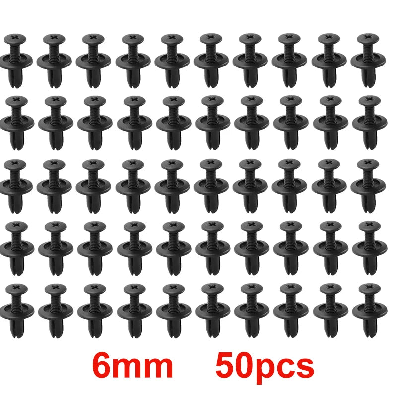 Rivets plastiques pour voiture