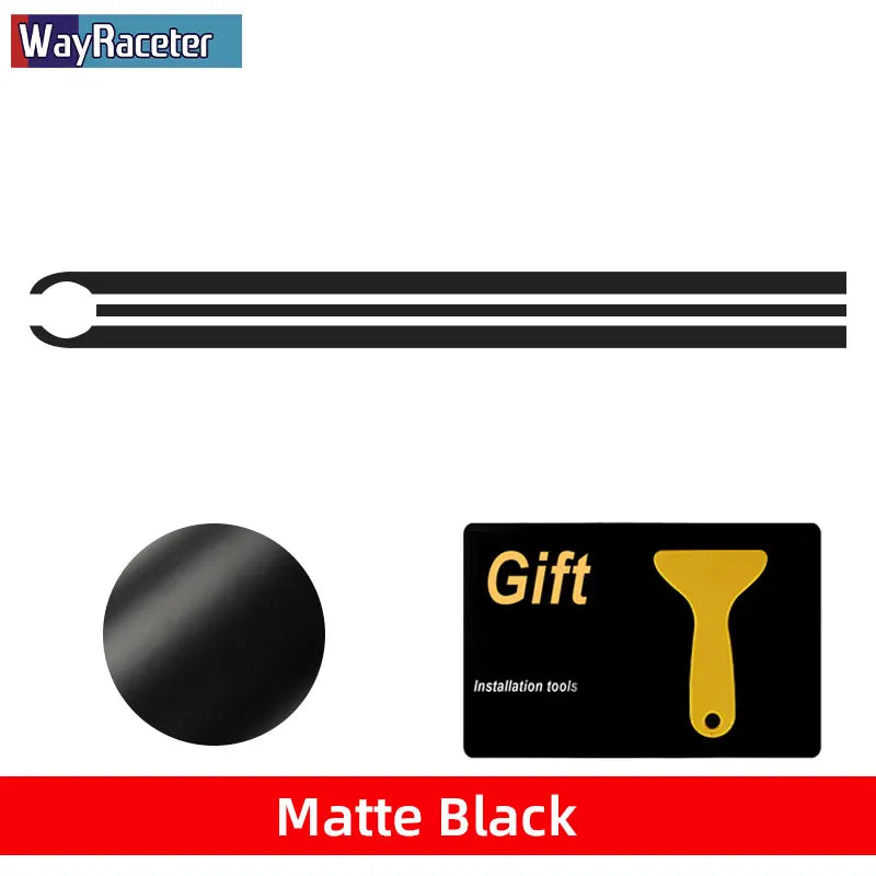 Bande adhésive capot décorative pour BMW