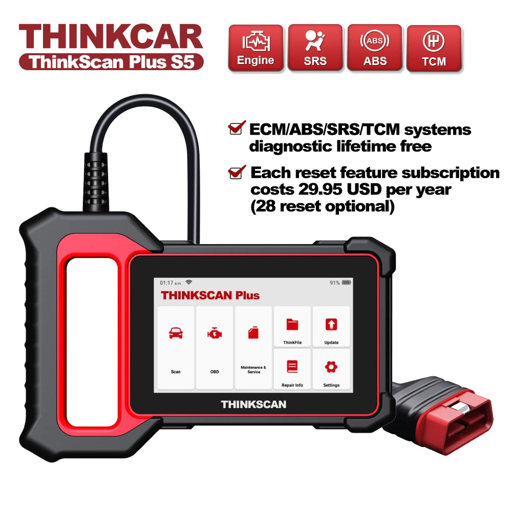 Scanner Diagnostic THINKCAR ThinkScan Plus S6 / S5 OBD2