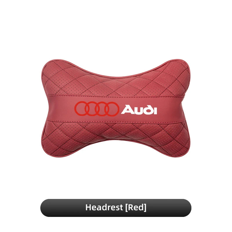 Coussin de soutien tête et lombaire pour siège de voiture compatible Audi