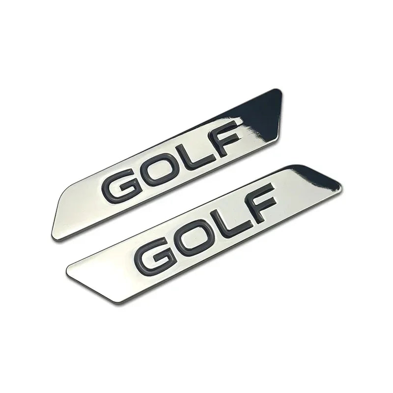 Stickers logo Golf pour poignée de réglage de siège Volkswagen