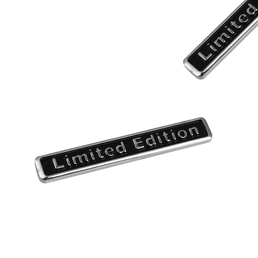 Insigne métallique 3D Limited Edition pour voiture et moto