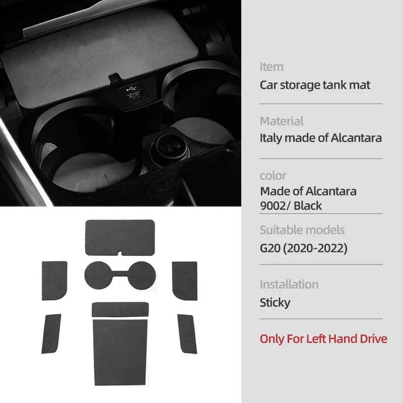 Cache Alcantara BMW G20/G28/G23