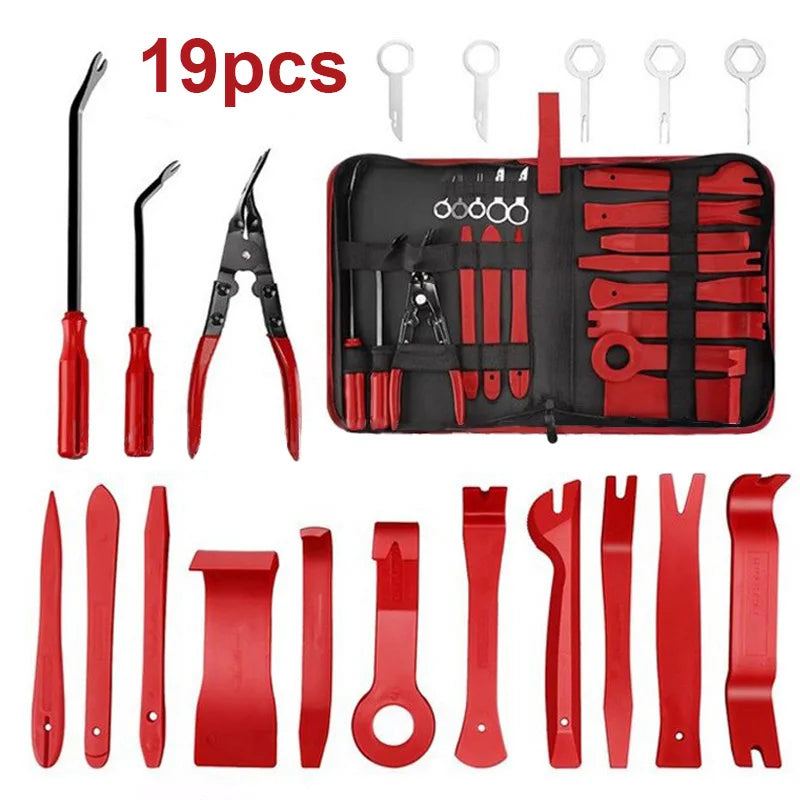 Kit d’outils de démontage intérieur pour voiture – 38 pièces