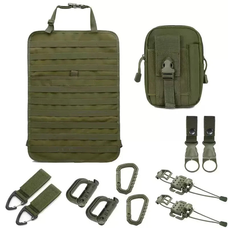 Sac tactique de dossier de siège – Rangement voiture multifonction