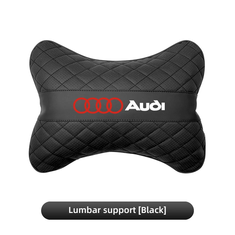 Coussin de soutien tête et lombaire pour siège de voiture compatible Audi