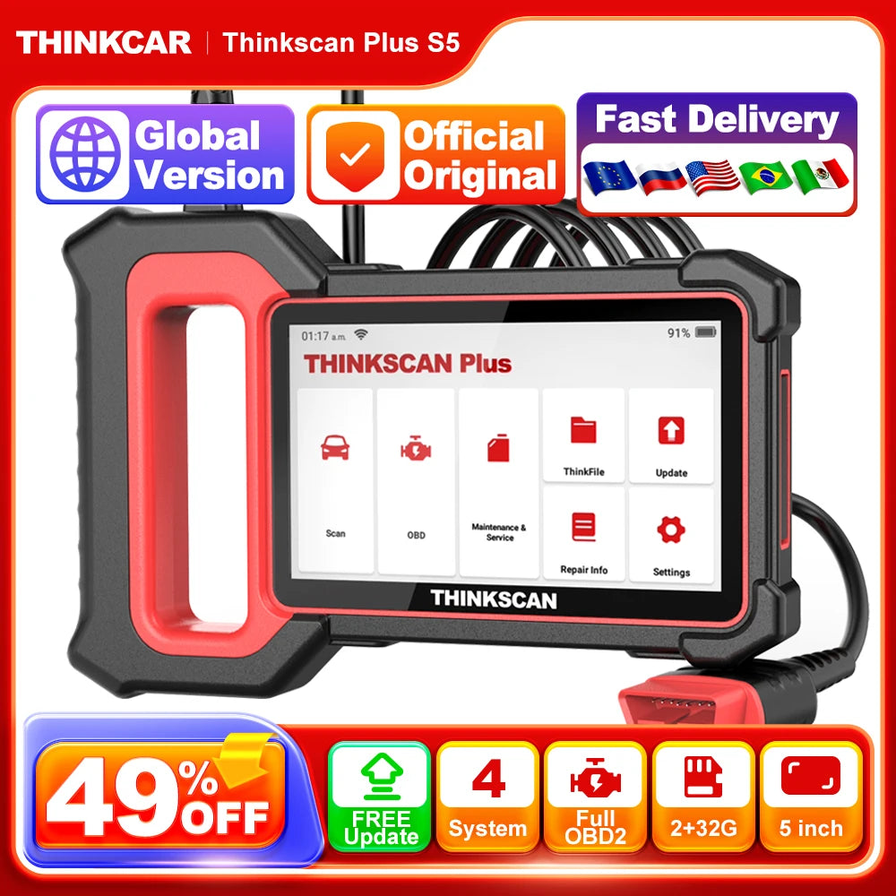 Scanner Diagnostic THINKCAR ThinkScan Plus S6 / S5 OBD2