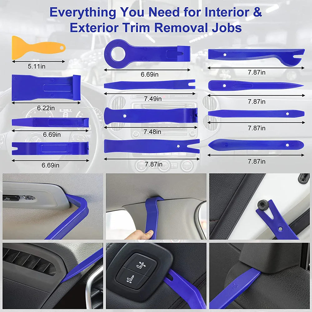 Kit d’outils de démontage intérieur - 43 pièces