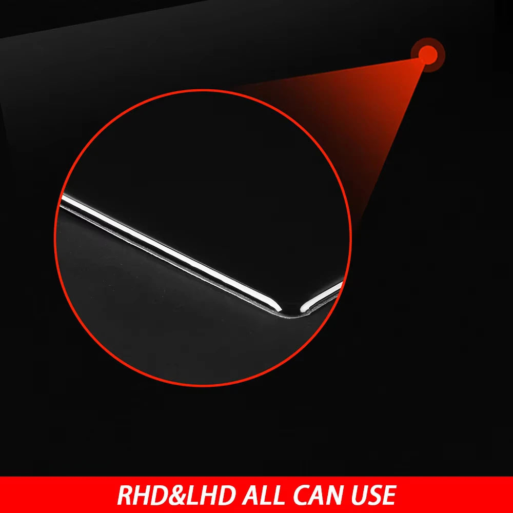 Bande décorative de coffre arrière en fibre de carbone pour Mercedes-Benz