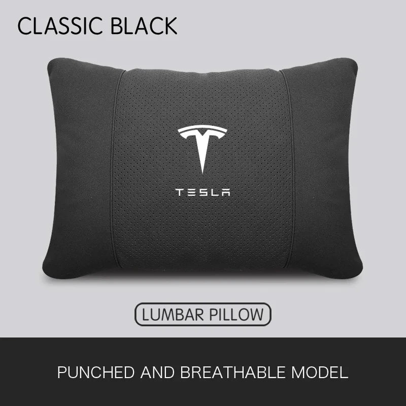 Appui-tête et coussin lombaire pour Tesla