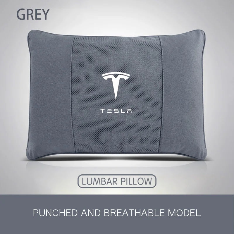 Appui-tête et coussin lombaire pour Tesla
