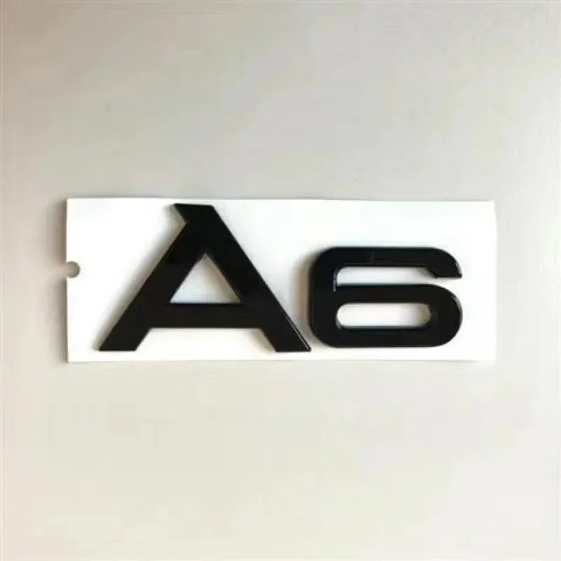 Logo Noir 4 Anneaux Audi A6