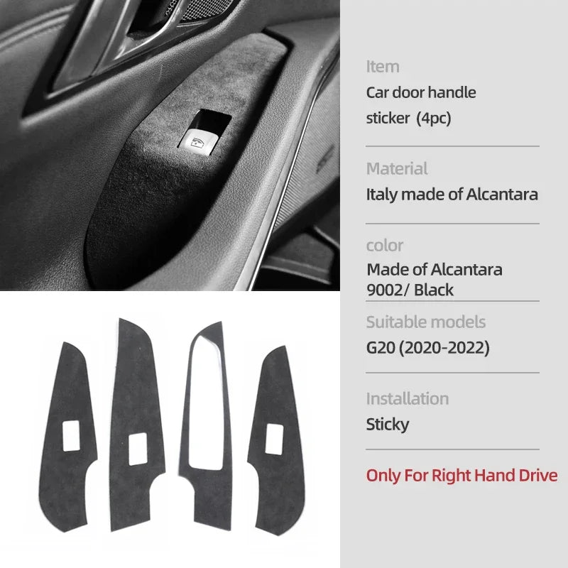 Cache Alcantara BMW G20/G28/G23