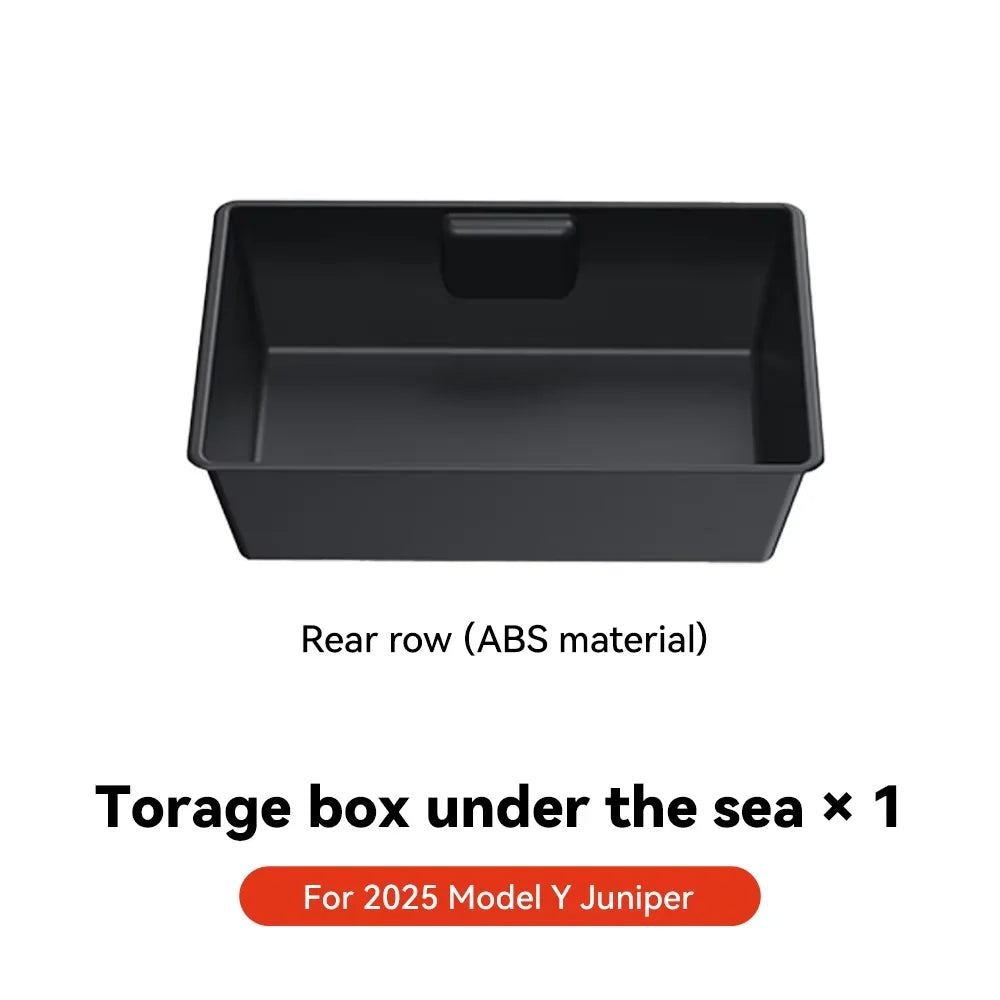 Boîte de rangement cachée sous siège pour Tesla Model Y