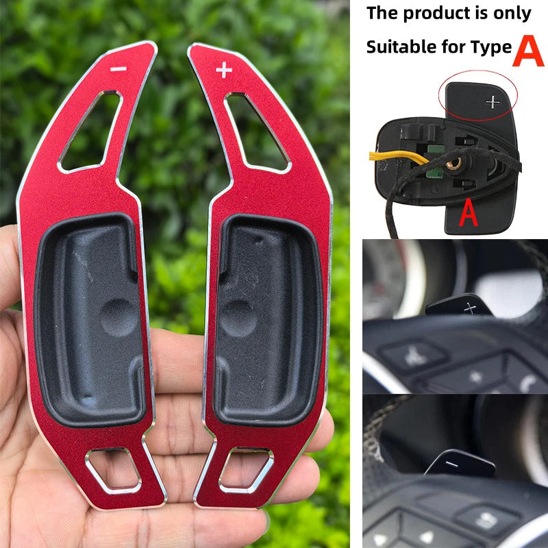 Palette de changement de vitesse en alliage pour Mercedes Benz