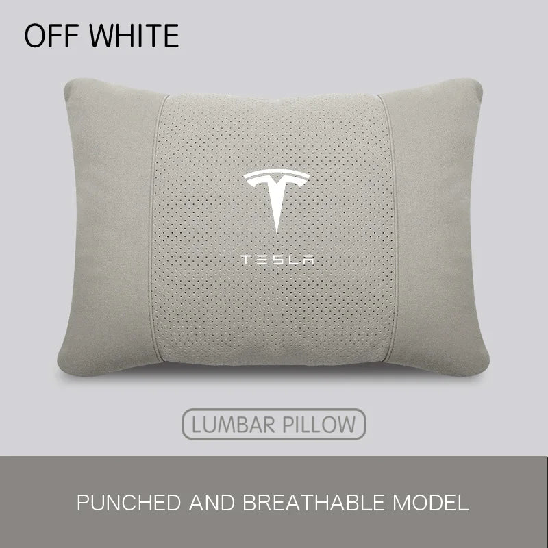 Appui-tête et coussin lombaire pour Tesla
