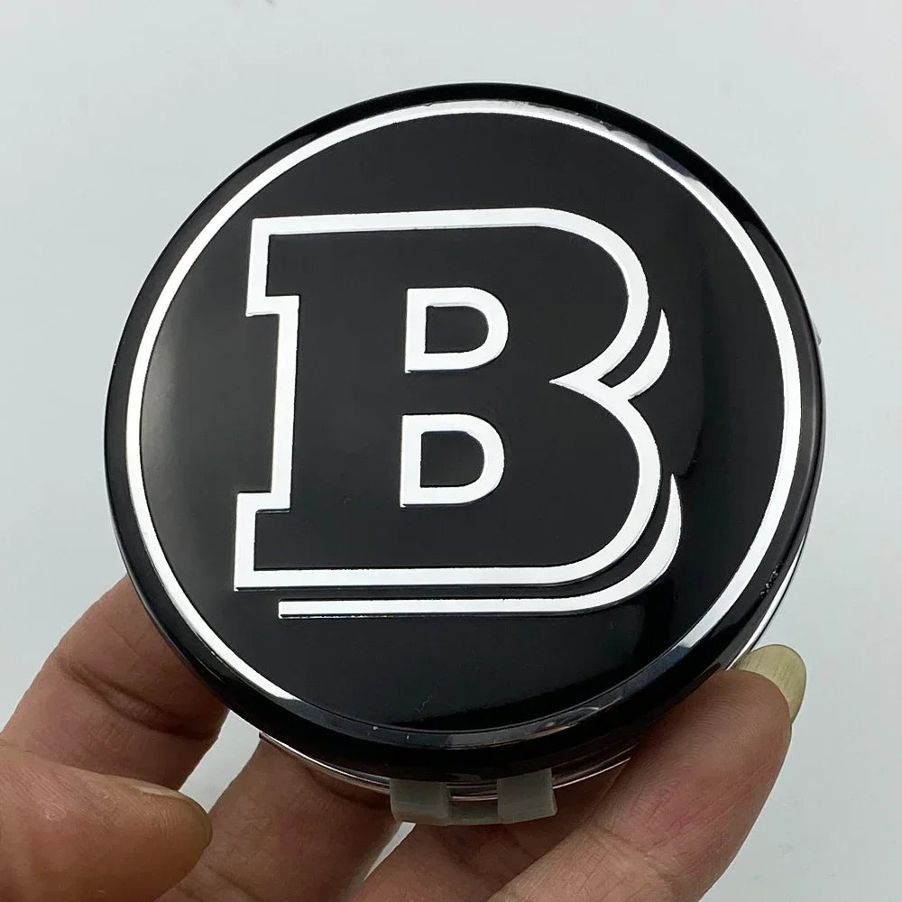 4PCS Enjoliveurs de jante 75mm pour Mercedes AMG Apple Tree B