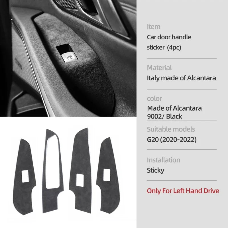 Cache Alcantara BMW G20/G28/G23