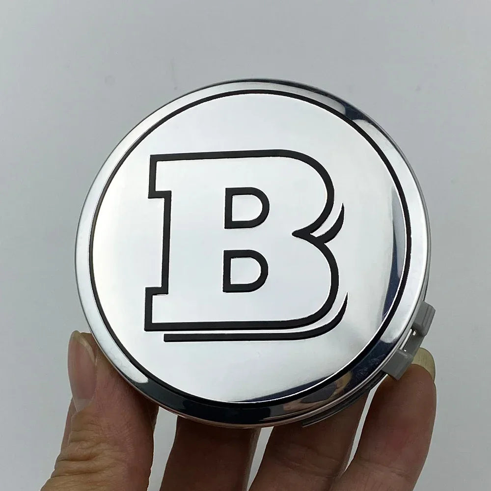 4PCS Enjoliveurs de jante 75mm pour Mercedes AMG Apple Tree B