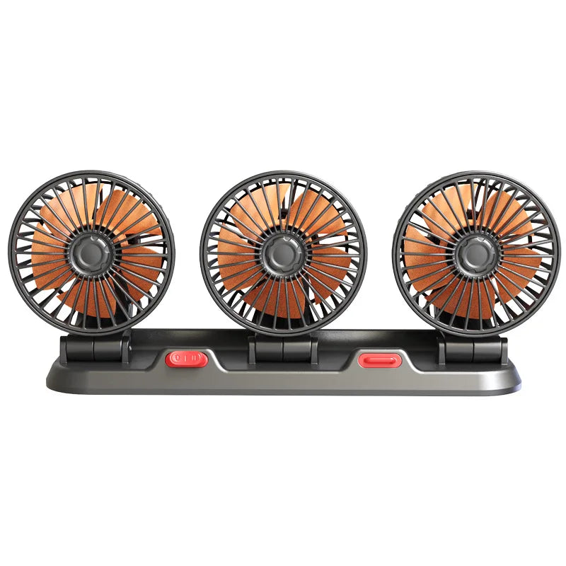 Ventilateur double tête pour voiture
