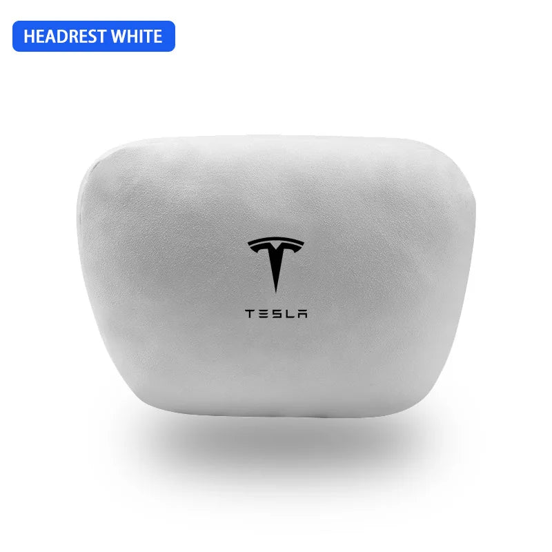 Appui-tête et coussin lombaire pour Tesla