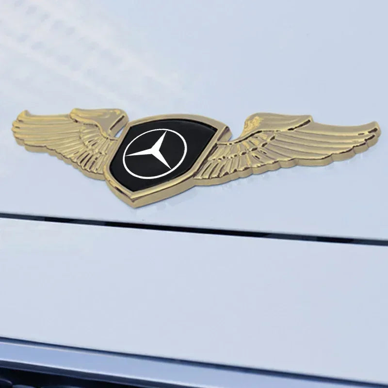 Insigne métallique 3D pour capot avant Mercedes-Benz