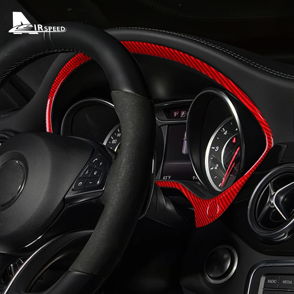 Cadre de compteur en fibre de carbone pour Mercedes-Benz