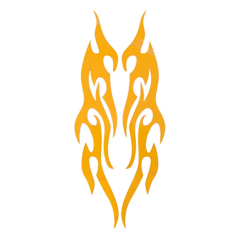 Autocollants flammes réfléchissants pour carrosserie de voiture