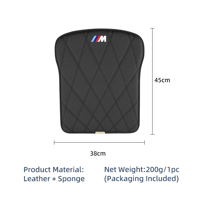 Coussin de siège auto en cuir pour BMW