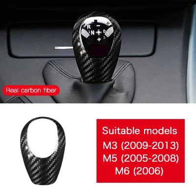 AIRSPEED Cache Levier de Vitesse Carbone pour BMW M3 M5 M6